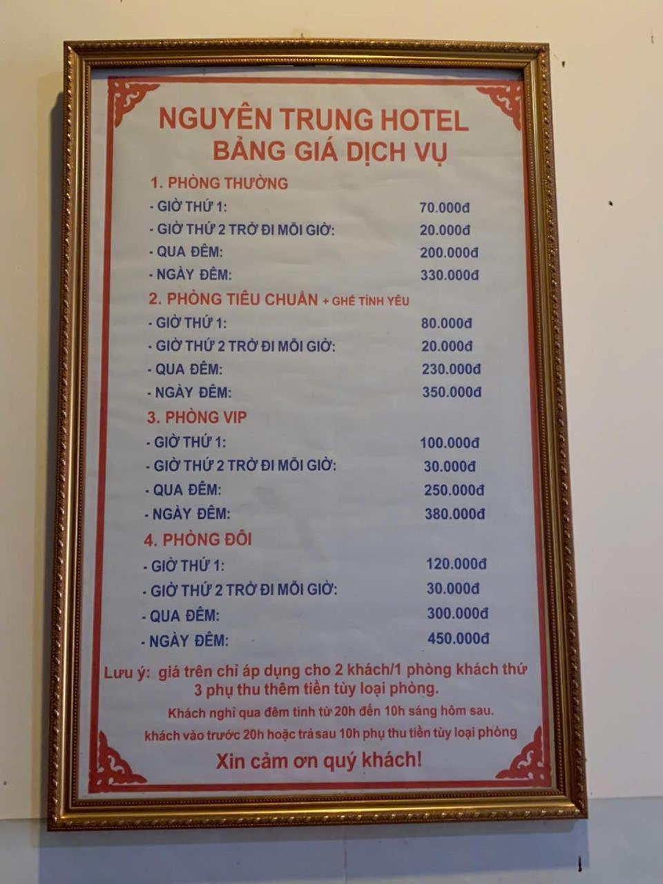 Khach San Nguyen Trung Hotel TP. Hồ Chí Minh Ngoại thất bức ảnh